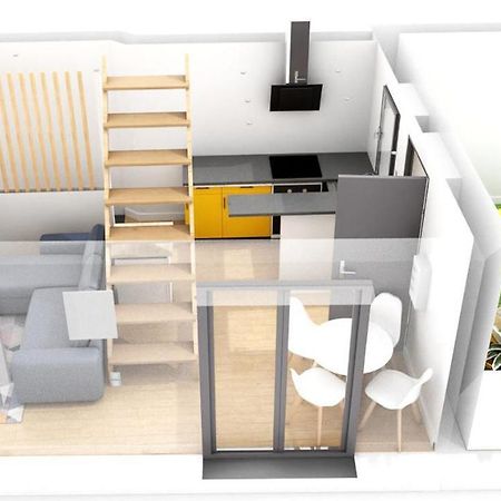 Maisonnette Le Faubourg - Centre Ville, Terrasse Et Netflix Belfort Ngoại thất bức ảnh